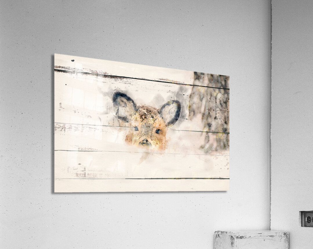 Abstract Deer Acrylic Print