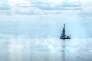 Sail Boat - Nipissing by James Shedden Photography