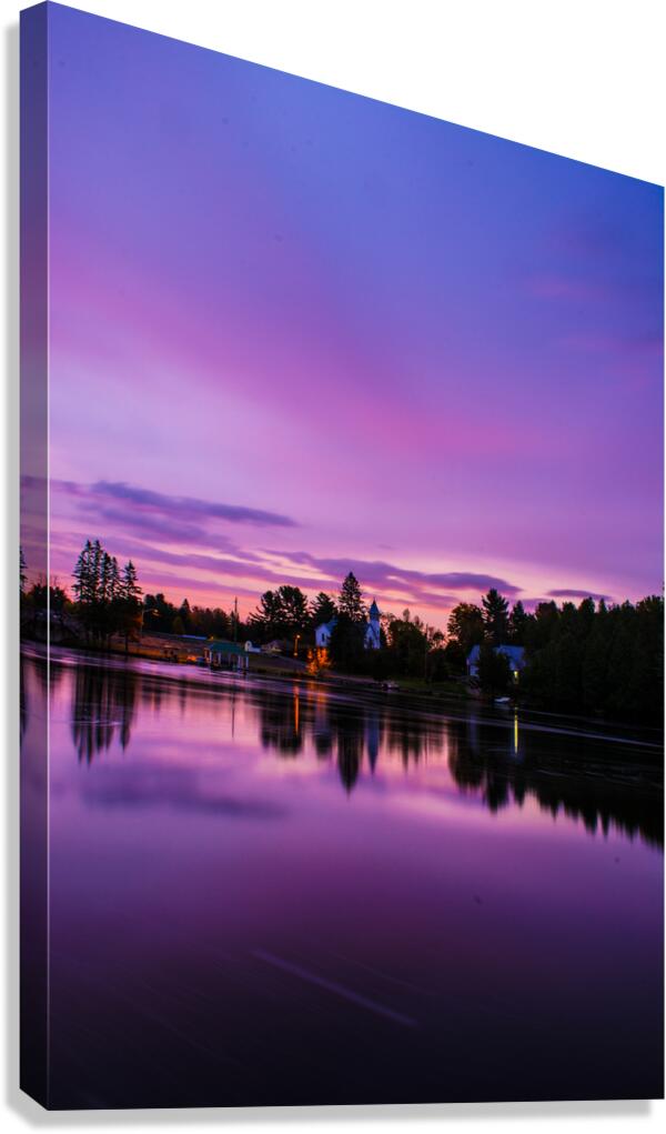 Sunrise over Magnetawan Canvas Print