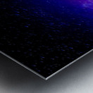 Swamp Northern Lights Metal print