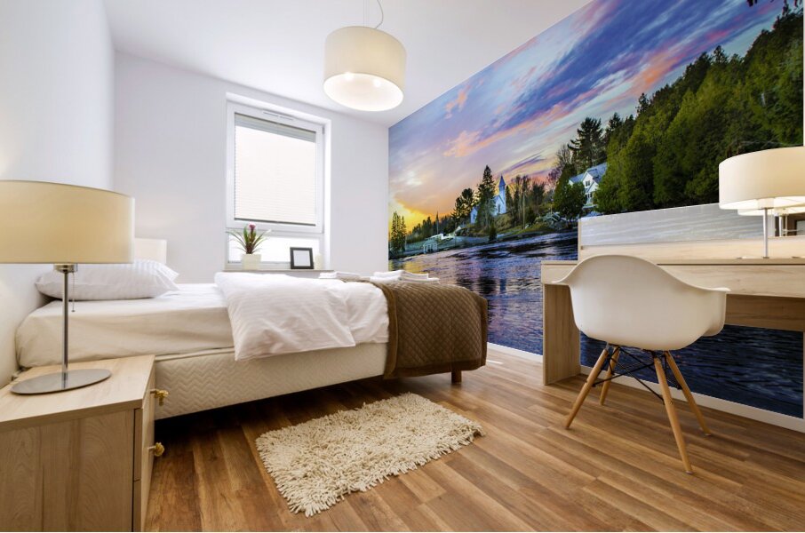 river 2020 Mural print