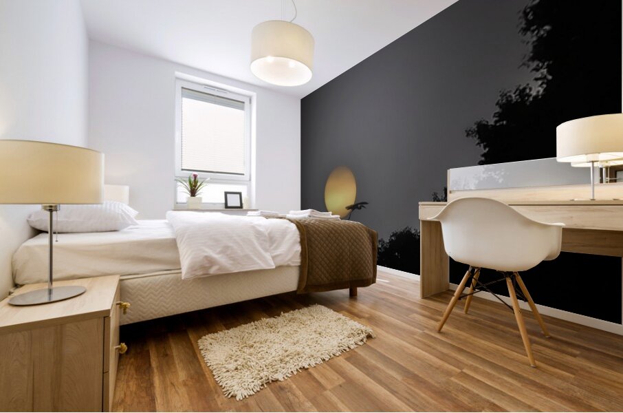 HERON SUNRISE2 Mural print