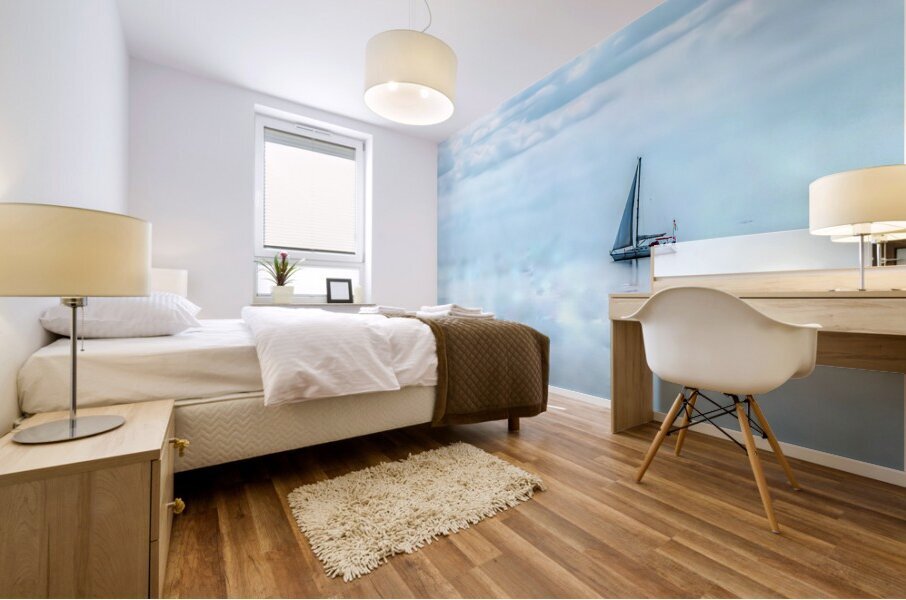 Sail Boat - Nipissing Mural print