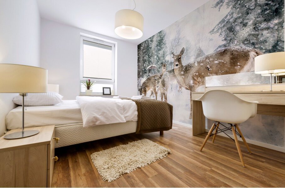 JBS 3204 2 Abstract Mural print