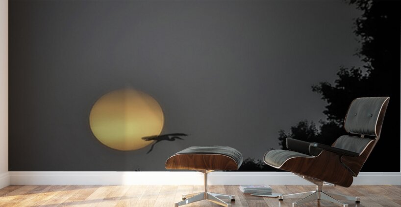 HERON SUNRISE2 Wall Murals