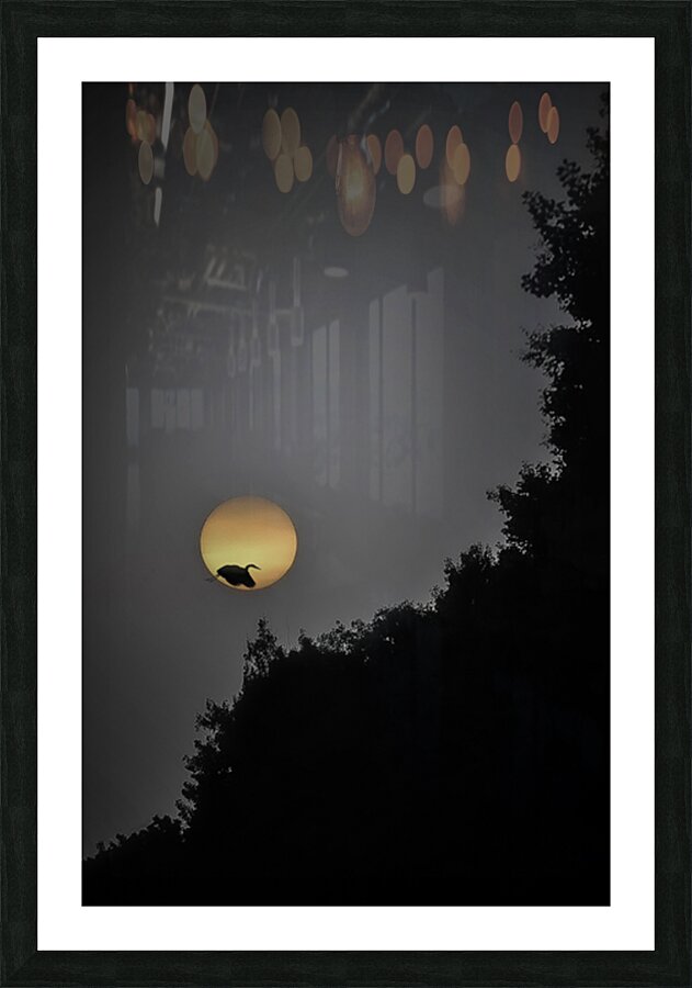 her rise Picture Frame print