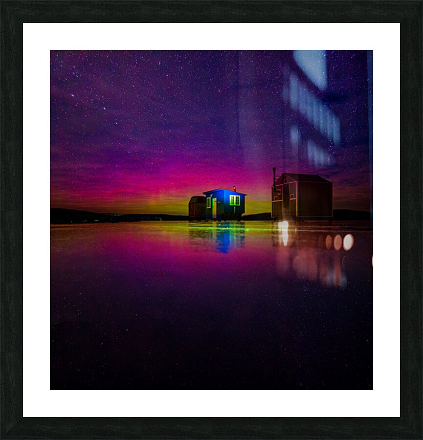 hut Picture Frame print