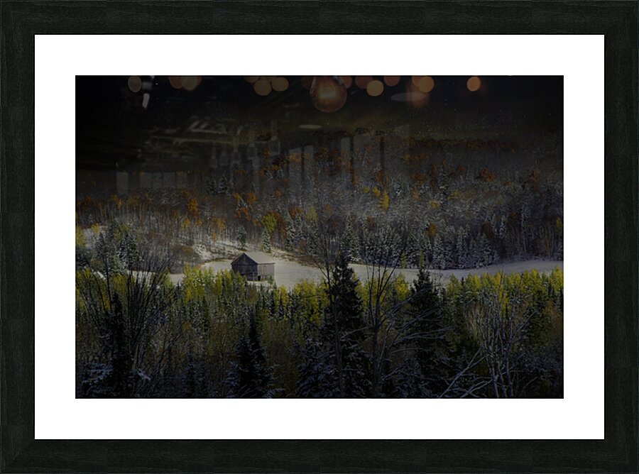 farm Picture Frame print