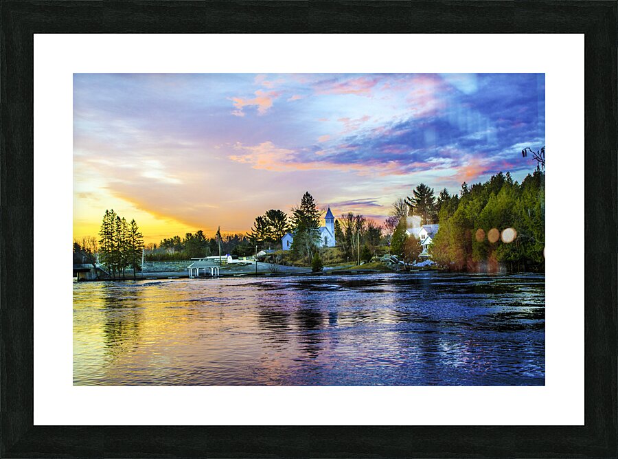 river 2020 Picture Frame print