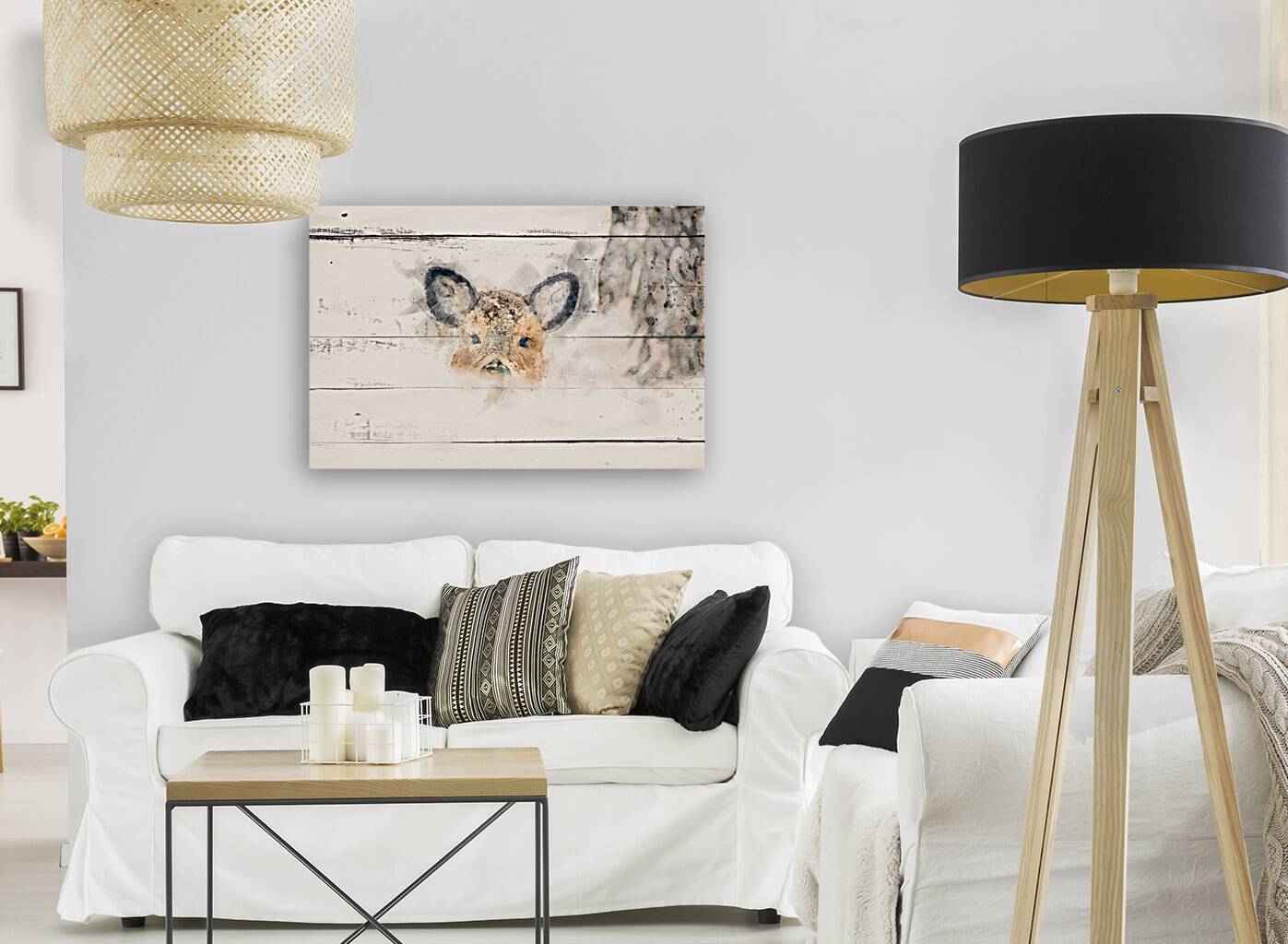 Abstract Deer Reproduction